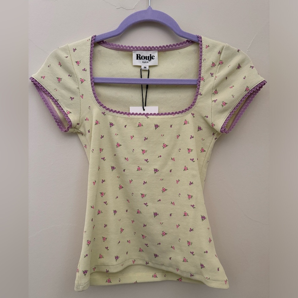 Rouje SIAM Top FR 36 - Mini Fleurs Anis 💐